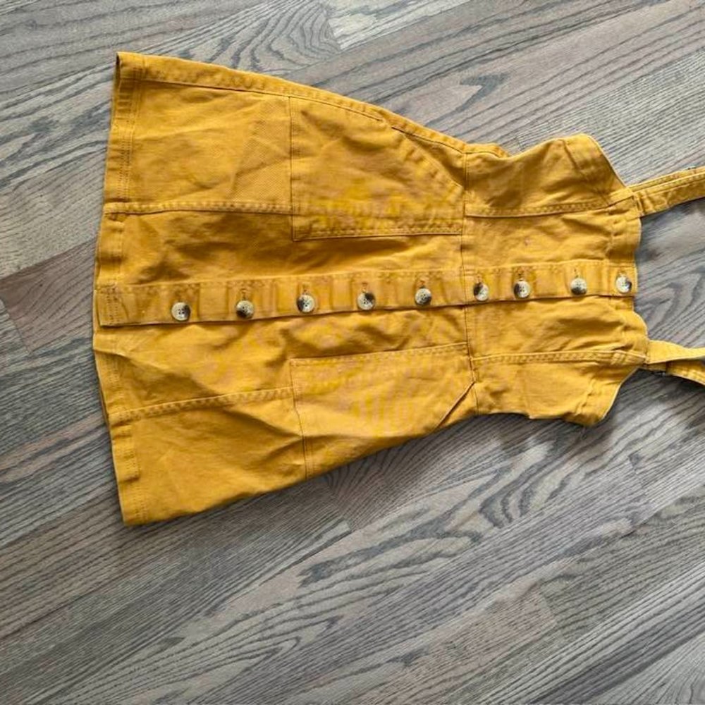 H & M Gold Strap Dress